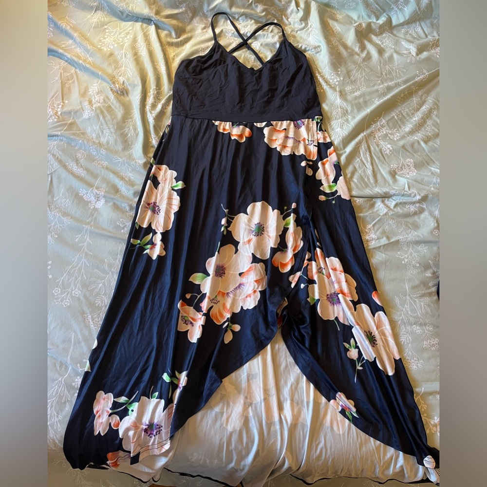 Flowy floral sundress
